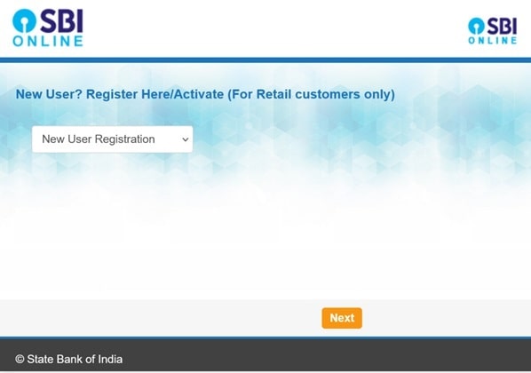 SBI Registration